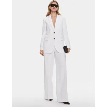 Dámské kalhoty MICHAEL Michael Kors Kalhoty z materiálu MS330H2ENX Bílá Regular Fit 38