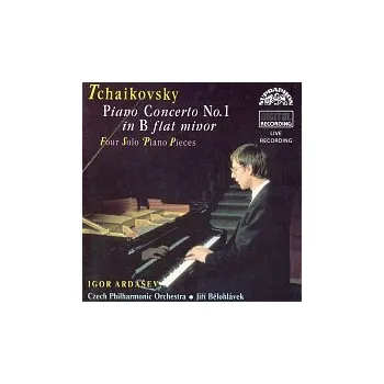 Česká hudba Igor Ardašev, Česká filharmonie/Jiří Bělohlávek – Čajkovskij: Koncert pro klavír a orch. č. 1 b moll, Nocturno...