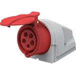 Solight zásuvka nástěnná, 5-pólová, 400v/16A, IP44 P153