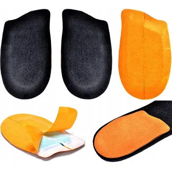 Vložka do bot G10-66 ČERNÉ TLUMÍCÍ PODPATĚNKY TENKÉ VLOŽKY POD PATY POLŠTÁŘE UNI