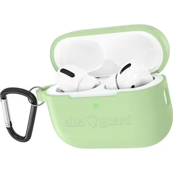 AlzaGuard Skinny Silicone Case pro Airpods Pro 2 zelené