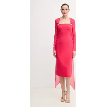 Dámské šaty Šaty Luisa Spagnoli 541709 růžová 42X, vel. 44