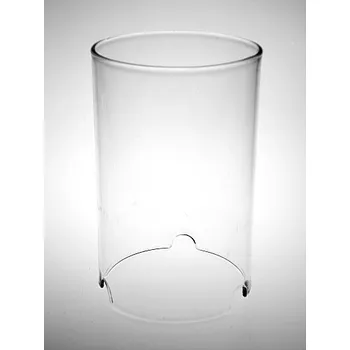 Svícen Stínítko na svíci hřbitovní skleněný kryt na svíčku 60/165 čirý OS 21