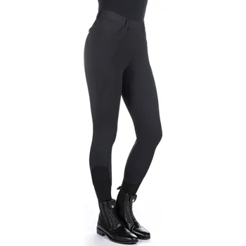 Jezdecké kalhoty HKM Legíny Rosewood HKM, s gripem, dámské, černé 38