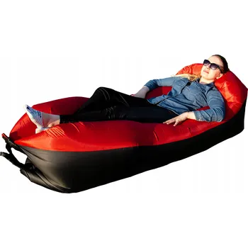 LAZY BAG Vzduchová Pohovka NAFUKOVACÍ Lehátko Matrace Křeslo na Pláž s OPĚRKOU HLAVY