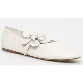 Dámské baleríny Kožené baleríny Aldo FLORALINA béžová barva, 13966794 01X, EUR 36