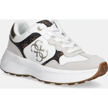 Pánské tenisky Boty Guess LUCKEI FLPLUC.PEL12.WHIBR bílá 00X, EUR 36