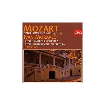 Česká hudba Ivan Moravec – Mozart: Koncerty pro klavír č. 14, 23, 25