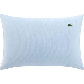 Povlak na dekorativní polštářek Bavlněný povlak na polštář Lacoste LTAMIS Sky 50 x 75 cm modrá barva 1052964 50X