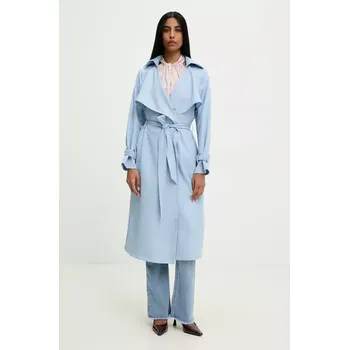 Dámský kabát Trench kabát Answear.LAB 24007NV.hms modrá 55X, vel. S