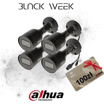 Bezpečnostní kamera DAHUA IP KAMERA IPC-HFW1530S-0280B-S6-BLACK Balení 4 ks + Gratis