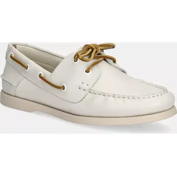 Dámské mokasíny Kožené mokasíny Aldo HARBORCHIC dámské, béžová barva, na plochém podpatku, 13966685 01X, EUR 41