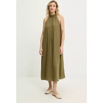 Dámské šaty Šaty Answear.LAB zelená barva, midi sng.115.tos 91X, vel. L