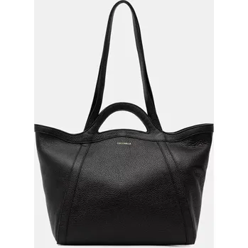 Kabelka Kožená kabelka Coccinelle COCCINELLEAMALIA černá barva, S9P 11 02 01 S9P.11.02.01 99X, vel. ONE SIZE