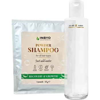 Šampon INBYO Přírodní instantní regenerační šampon na podporu růstu vlasů s lahvičkou 25 g - 200 ml