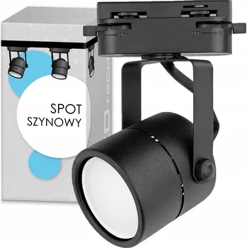 Osvětlení BERGE LED bodový reflektor pro žárovku GU10, pohyblivý - černý 9320A