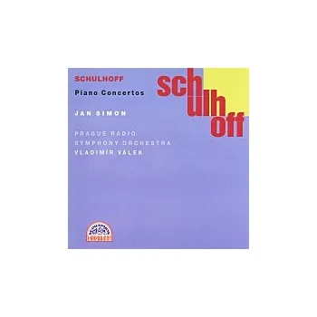 Česká hudba Jan Simon, Symfonický orchestr Čs. rozhlasu v Praze, Vladimír Válek – Schulhoff: Klavírní koncerty