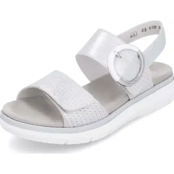 Dámská obuv Rieker Dámské sandály REMONTE D2K50-91 stříbrná S5 43