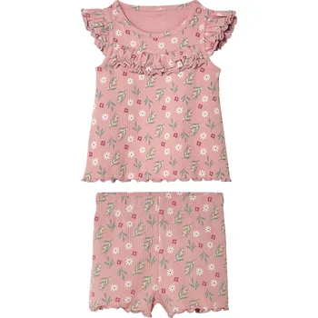 lupilu® Dívčí letní souprava s BIO bavlnou, 2dílná (růžová, 62/68)