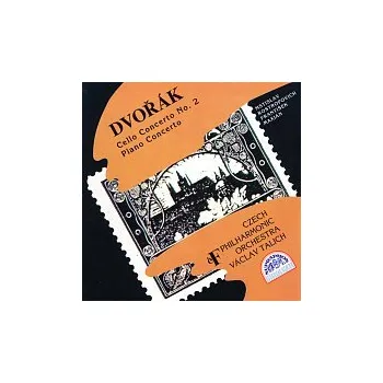 Česká hudba Česká filharmonie, Václav Talich – Dvořák: Koncert pro violoncello a orchestr č. 2, Koncert pro klavír a orchestr