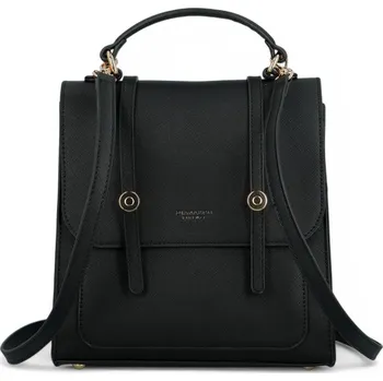 Městský batoh Dámský kabelko-batoh černý - DIANA & CO Venda černá