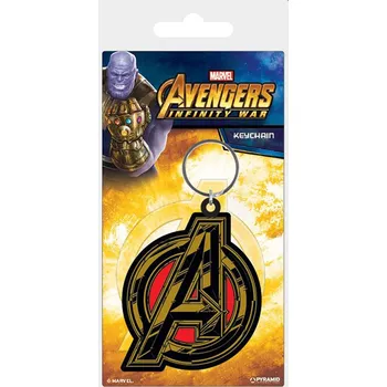 Přívěsek na klíče Marvel|Avengers Infinity War: Symbol (5 x 6 cm)