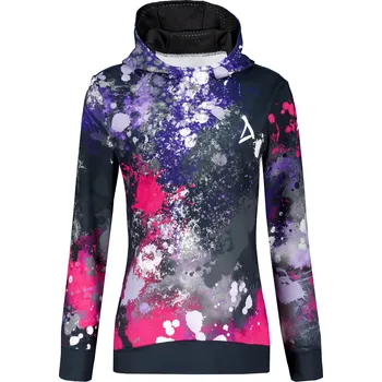 Dámská mikina Dámská funkční mikina premium ALTISPORT VOJ/ALW055MI01 ČERNORŮŽOVÁ M