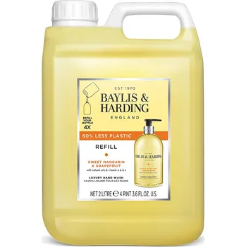 Mýdlo Baylis & Harding Mandarinka & Grapefruit Náplň do tekutého mýdla, 2 l
