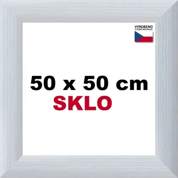 Puzzle BFHM Alaska hliníkový rám na puzzle 50x50cm - stříbrný