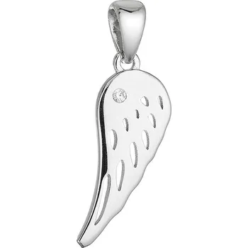 Přívěsek Stříbrný přívěsek andělské křídlo 14067.1