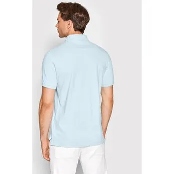 Pánské oblečení Tommy Hilfiger Polokošile MW0MW17771 Světle modrá Slim Fit 3XL