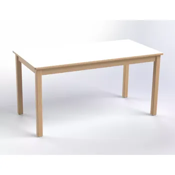 Jídelní stůl Stůl 140 x 70 cm, volitelná barva dekoru desky, výška 70 cm