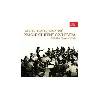 Česká hudba Pražský studentský orchestr, Vlasta Škampová – Haydn, Grieg, Martinů