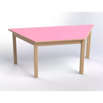 Jídelní stůl Trapézový stůl 140 x 70 cm, volitelná barva dekoru desky, výška 58cm