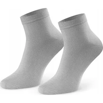 Pánské ponožky PONOŽKY BAMBUSOVÉ KE KOTNÍKŮM 41-43 GRAFIT