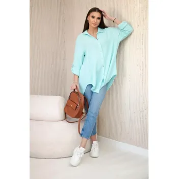 Dámská košile Kesi dámská košile Mušelín zelená univerzální (univerzální )