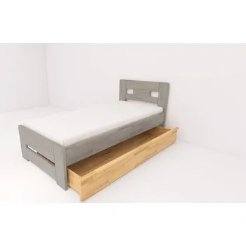 Úložný prostor 1/1 do postelí TWIN HP 055ST, masiv SMRK