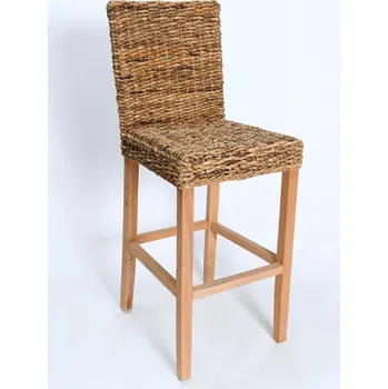 Barová židle Barová židle JAWIT banán/ bez polstru