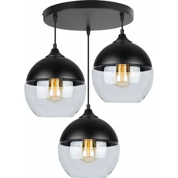 Stropní svítidlo LED 3xE27 LOFT INDUSTRIAL SKLO