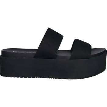 Dámské sandále Dámské sandály Calvin Klein FLATFORM SANDAL WEBBINGIN 38 Černá