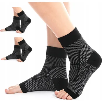 2 Páry Kompresních Ponožek s Vysokou Hustotou pro Pohodlí a Podporu