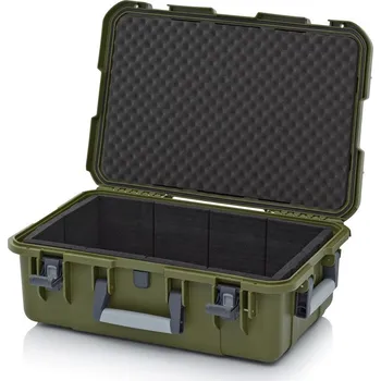 paleta Ochranné kufry Pro 60 x 40 x 22,3 cm - Olivově zelená - Olivově zelená - materiál: PP - CP G 6422 B2-6003