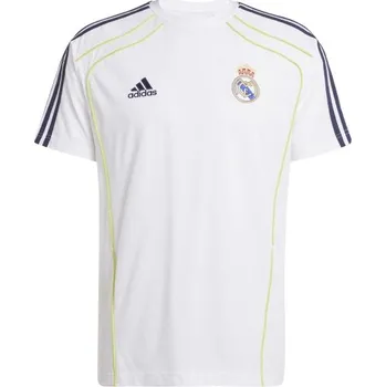 Pánské triko adidas REAL MADRID UBP XL Bílá, Mix, Tmavě modrá