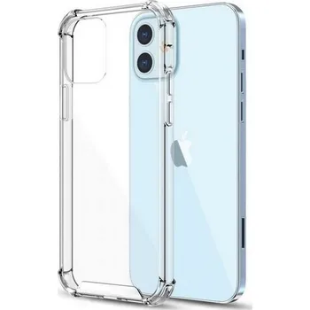 Kryt iPhone 12 silikon průhledný ultratenký (obal neboli pouzdro na iPhone 12)