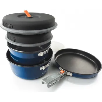 Kempingové nádobí Sada hrnců GSI Ceramic Base Camper Small
