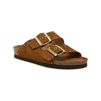 Dámské pantofle Nazouváky Genuins Honolulu G105593 Hnědá 35