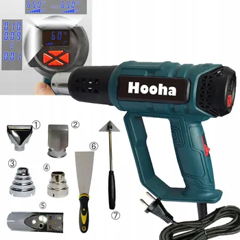 Horkovzdušná pistole Horkovzdušná Pistole 2000 W 230 V 650 °C