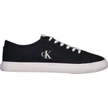 Pánské tenisky Calvin Klein ESS VULC LOW MG CANVAS 44 Černá, Bílá