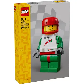 Dětské zboží LEGO 40819 Zvětšená minifigurka závodního jezdce