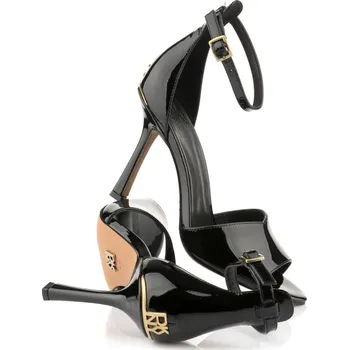 Dámské sandále SANDÁLE DKNY FLOSSIE - ANKLE STRA BLACK